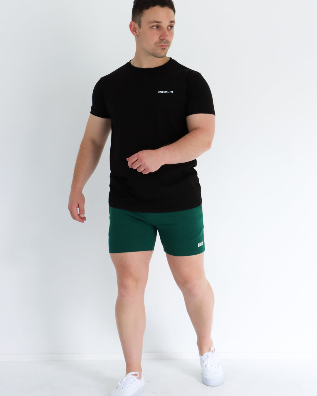 Short de base 5" - Vert forêt