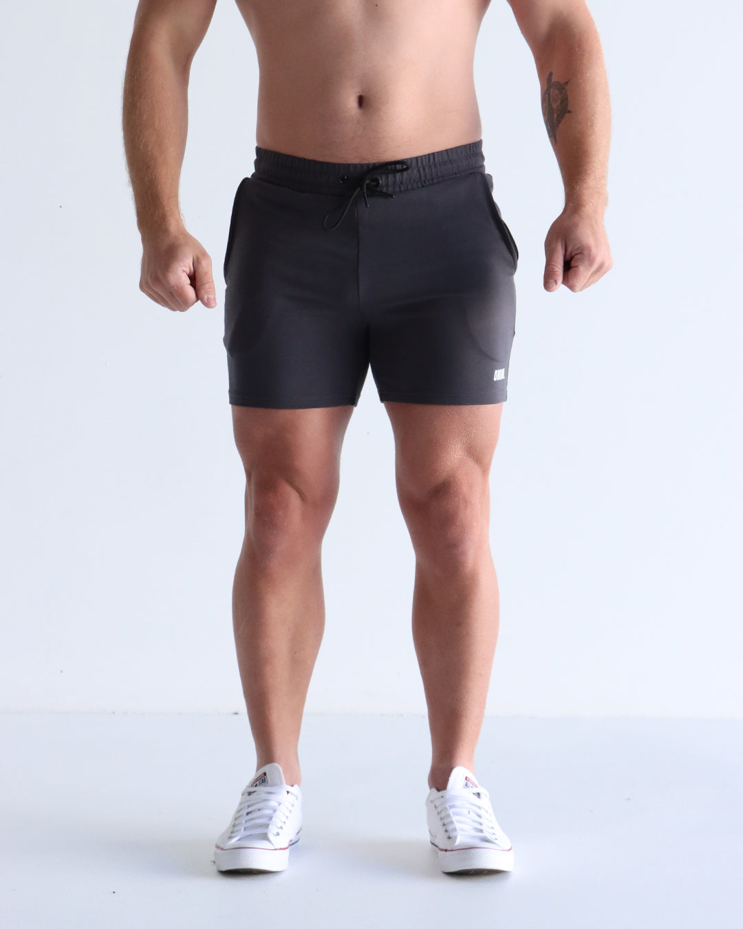 5" Base Shorts - Houtskool