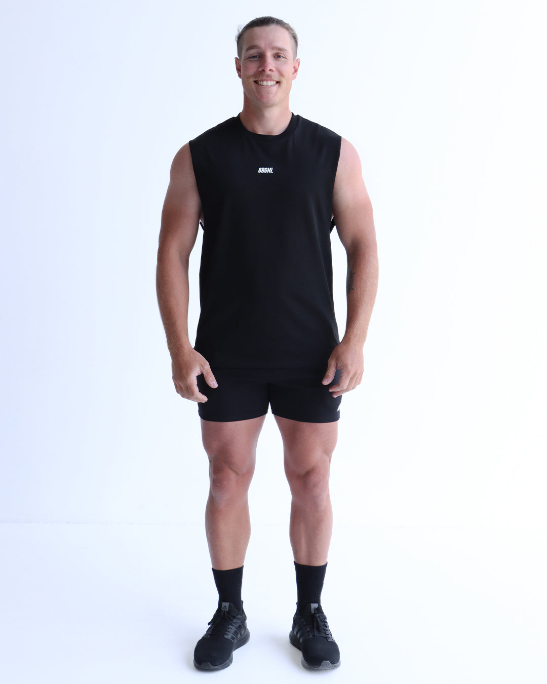 Staple Muscle Tee - Zwart