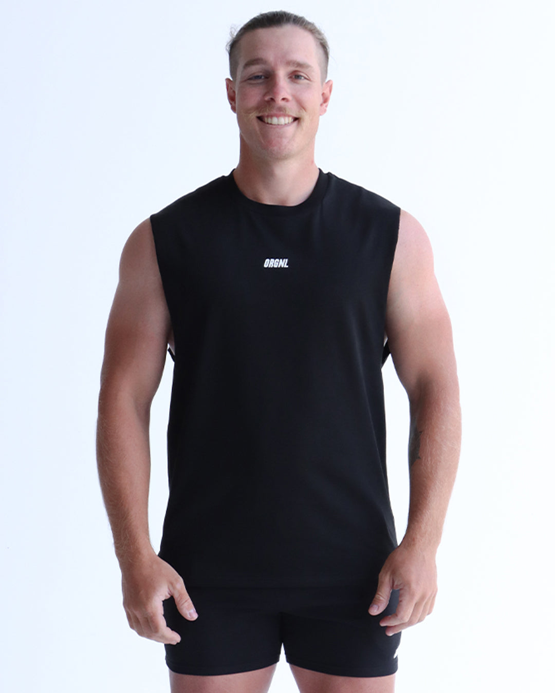 Staple Muscle Tee - Zwart
