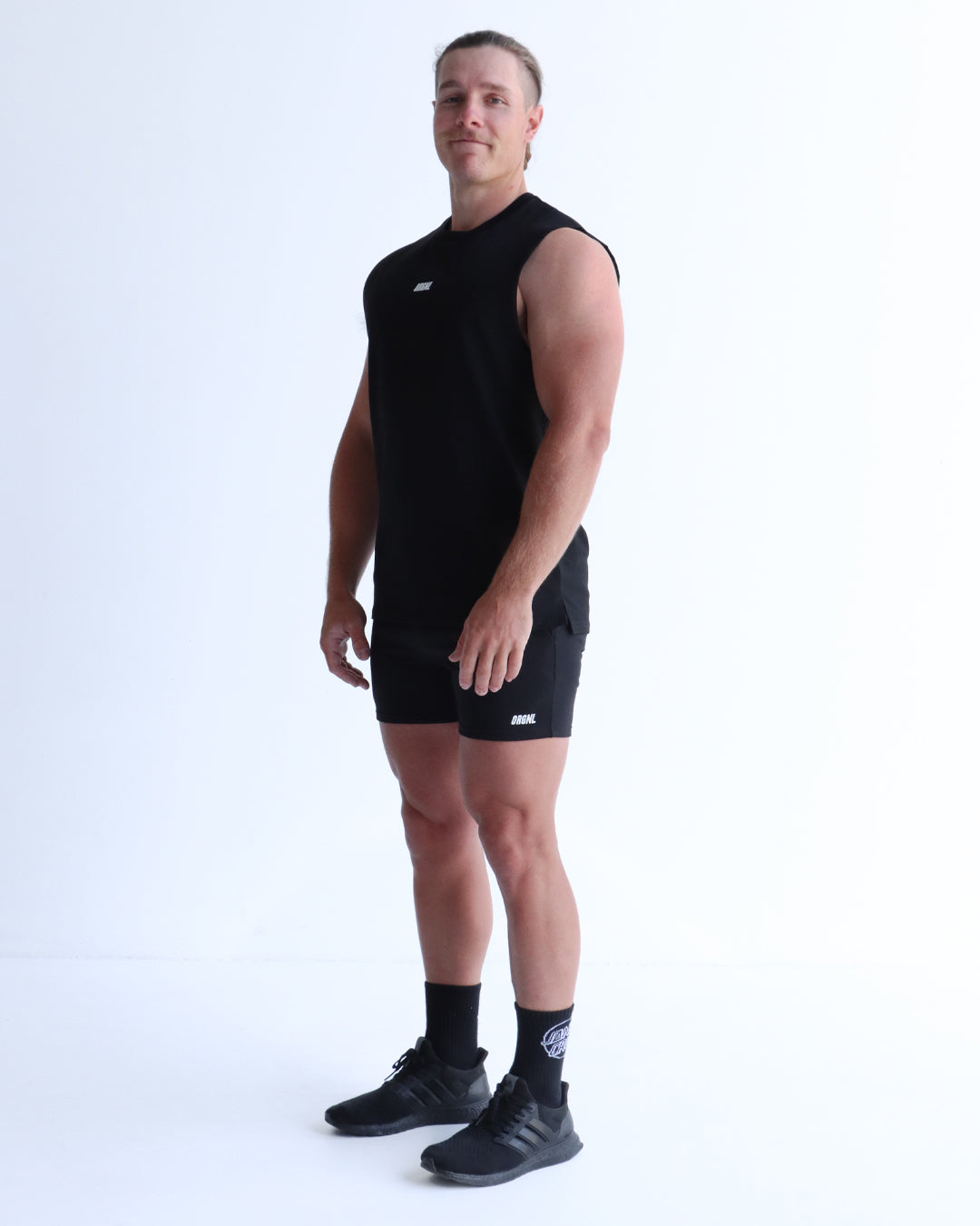 Staple Muscle Tee - Zwart