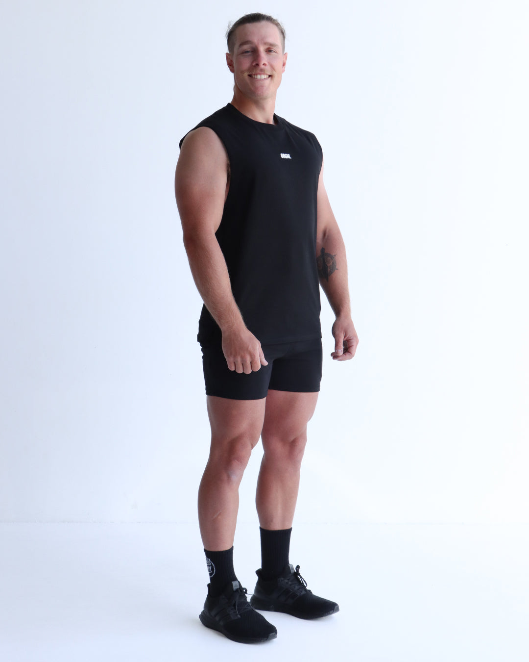 Staple Muscle Tee - Zwart