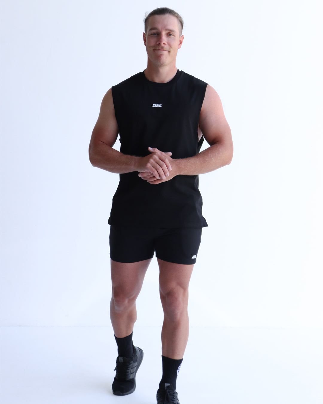 Staple Muscle Tee - Zwart