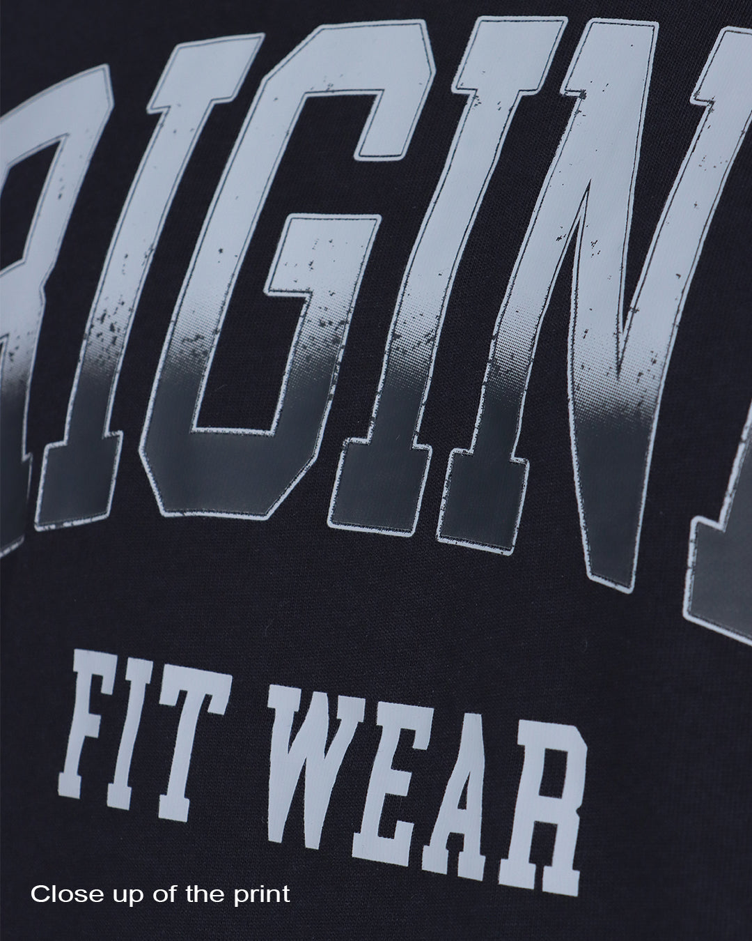 T-shirt universitaire - Noir