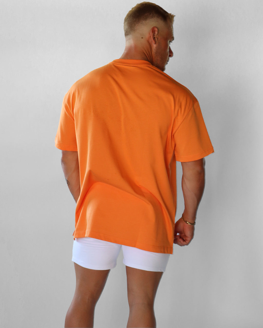 Staple Oversized Tee - Orange