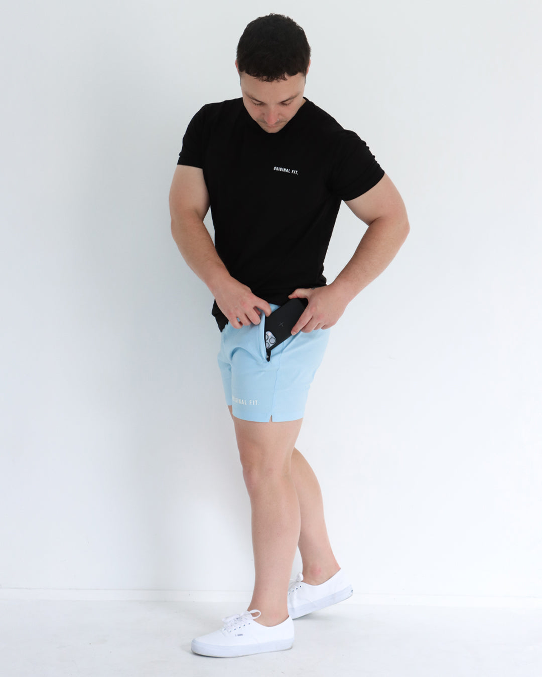 4" Core Shorts - Sky Blue