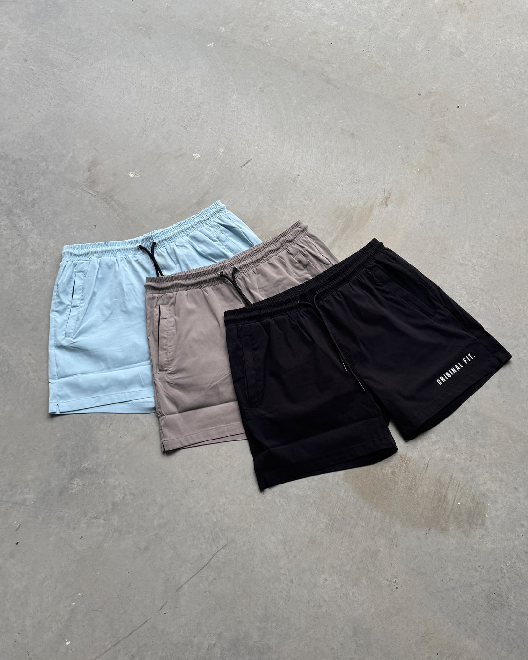 4" Core Shorts - Light Grey