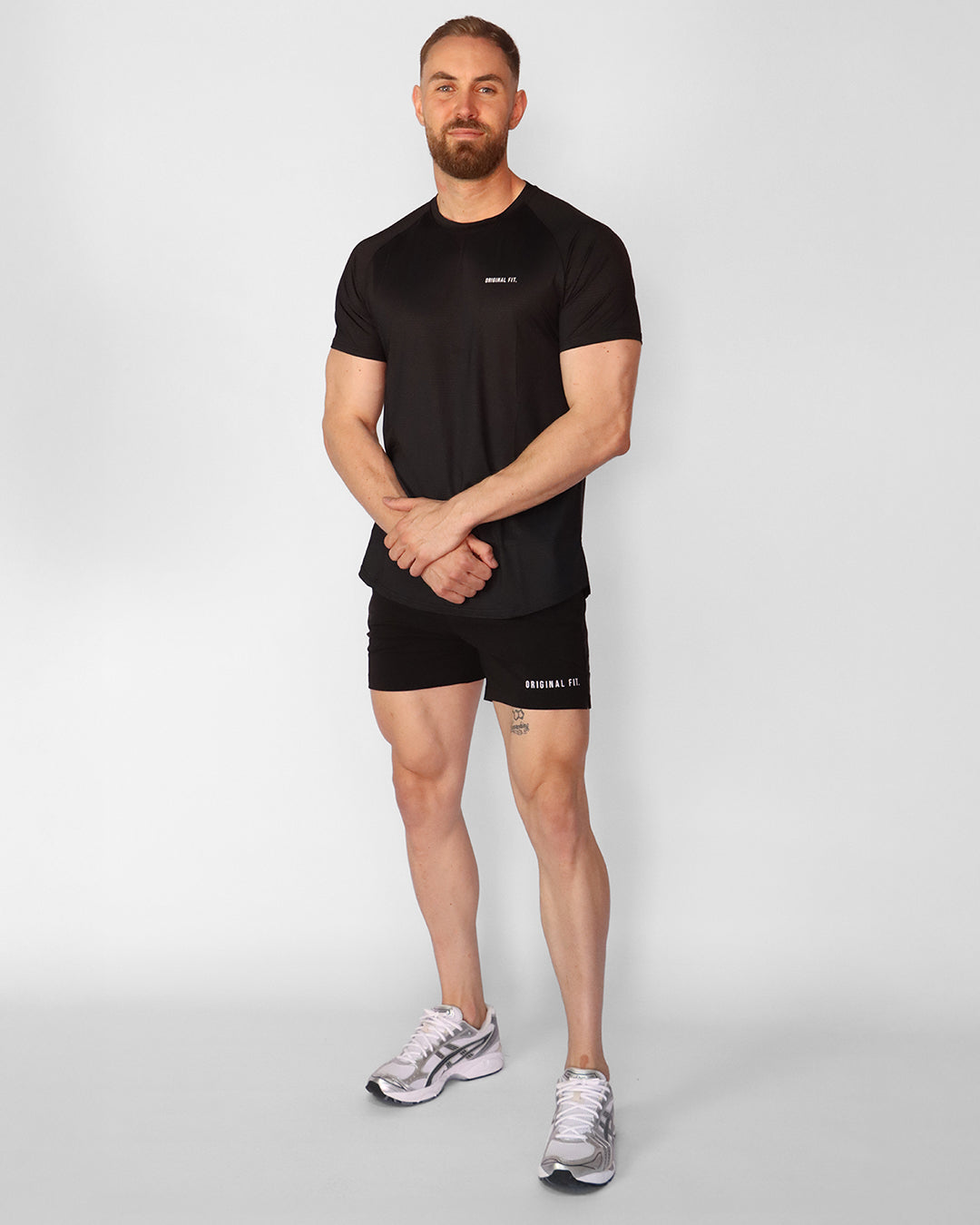 Active Muscle Tee - Black