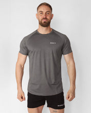 Active Muscle Tee - Charcoal