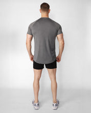 Active Muscle Tee - Charcoal