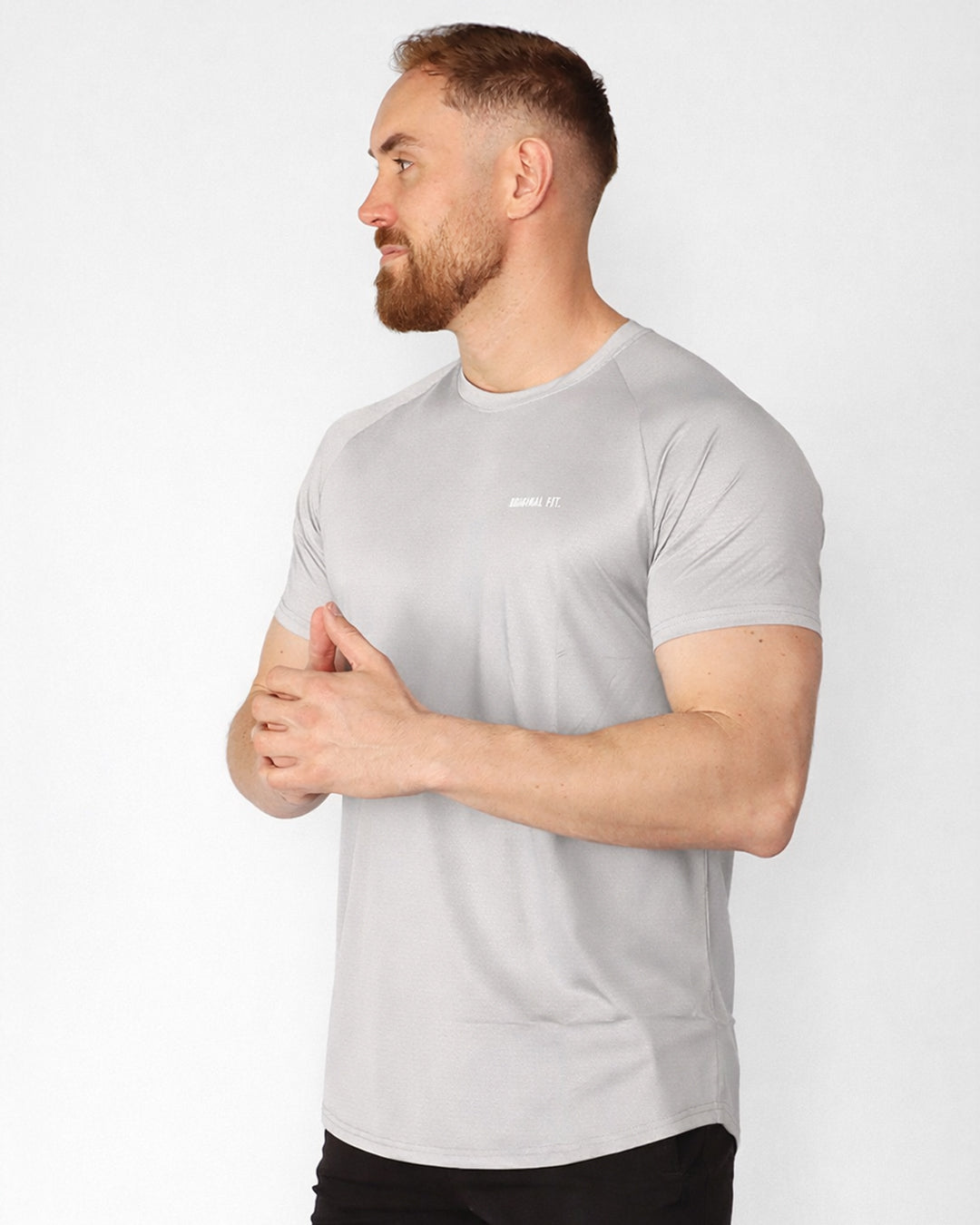 Active Muscle Tee - Silver