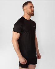 Active Muscle Tee Black 03