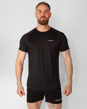 Active Muscle Tee Black 06