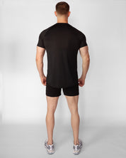 Active Muscle Tee Black 07