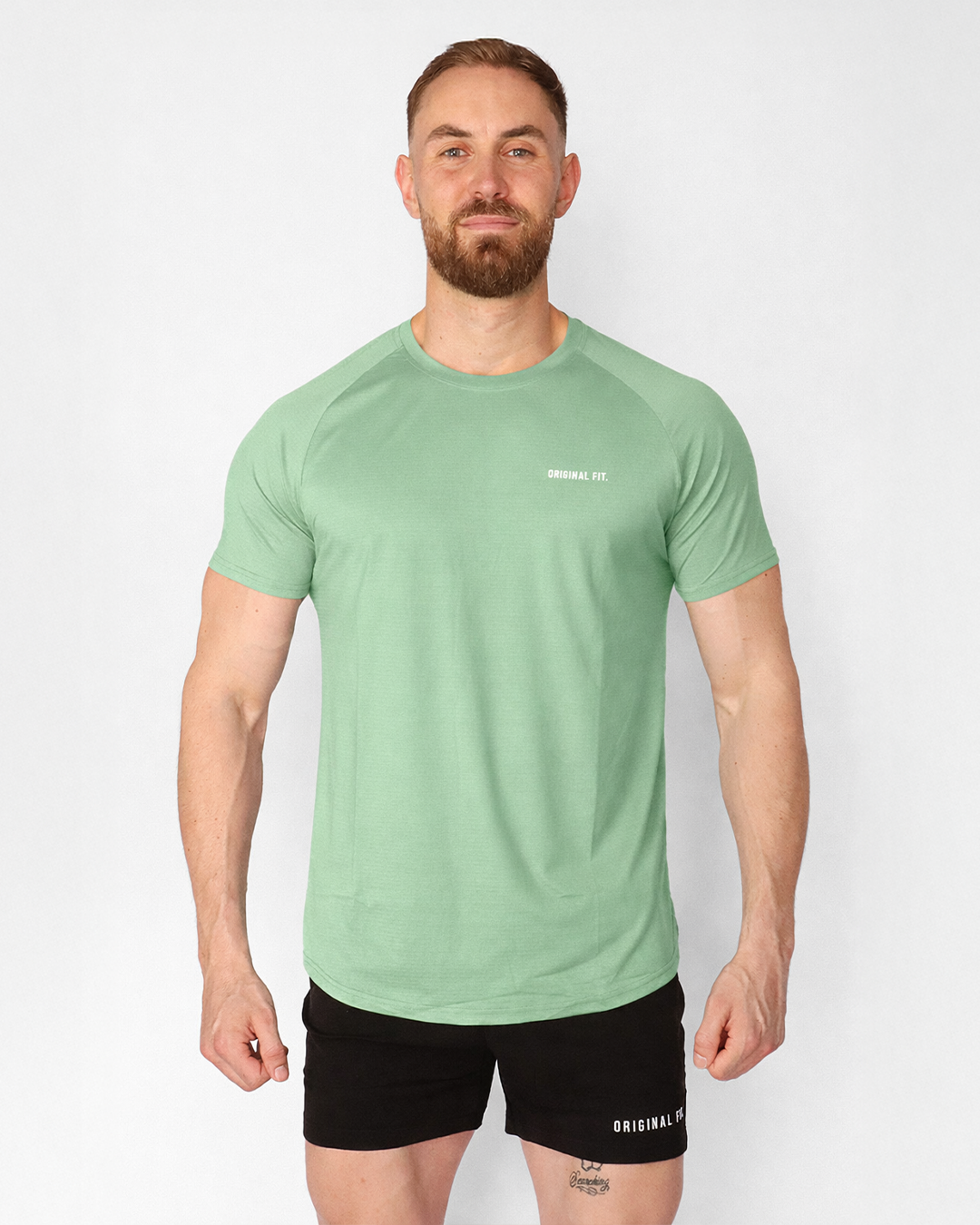 Active Muscle Tee Sage 04