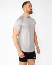 Active Muscle Tee Silver 01