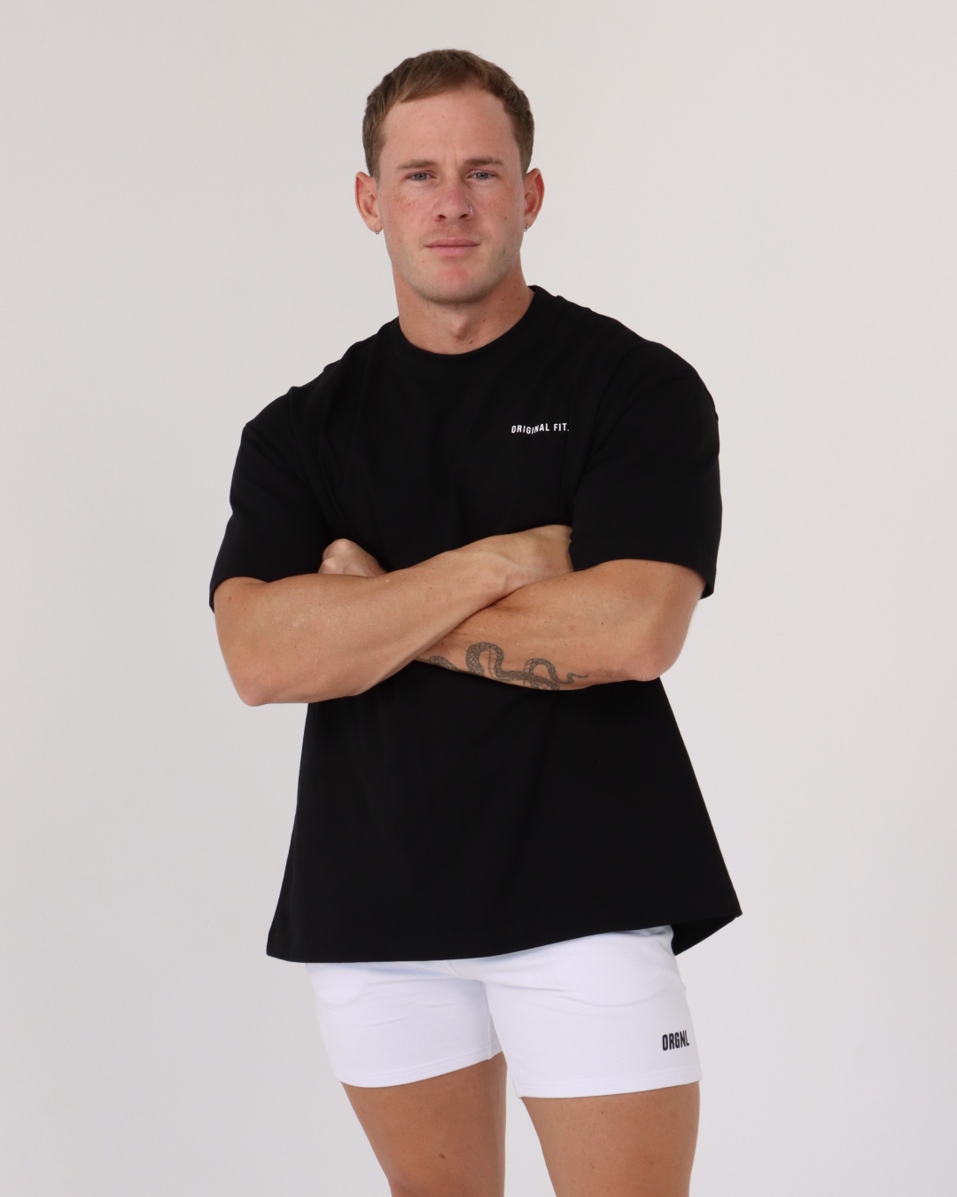 Core Oversized Tee - Black