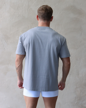 Core Oversized Tee - Light Grey