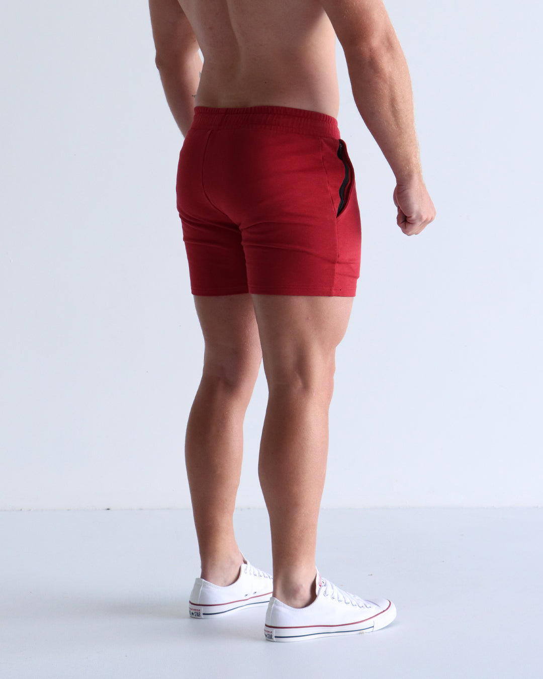 5" Base Shorts - Red