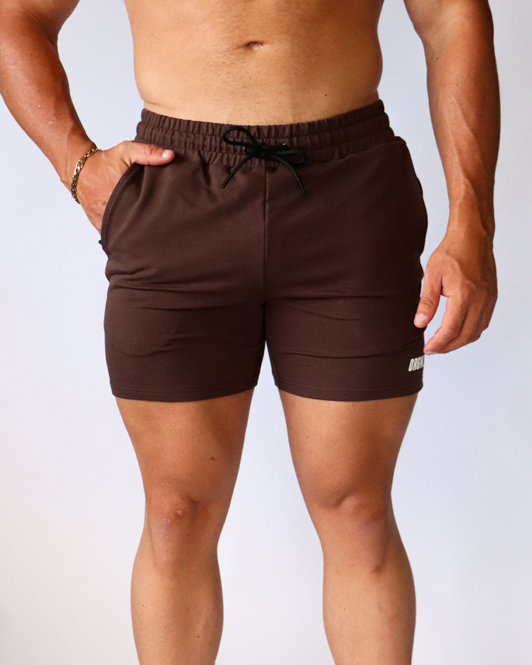 5" Base Shorts - Dark Brown