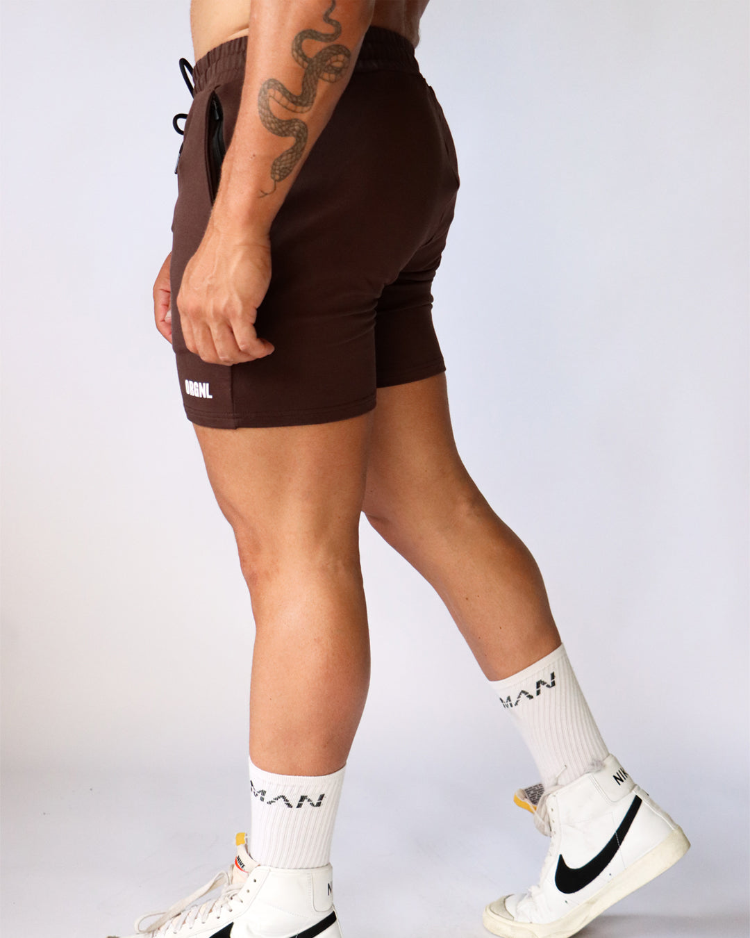 5" Base Shorts - Dark Brown