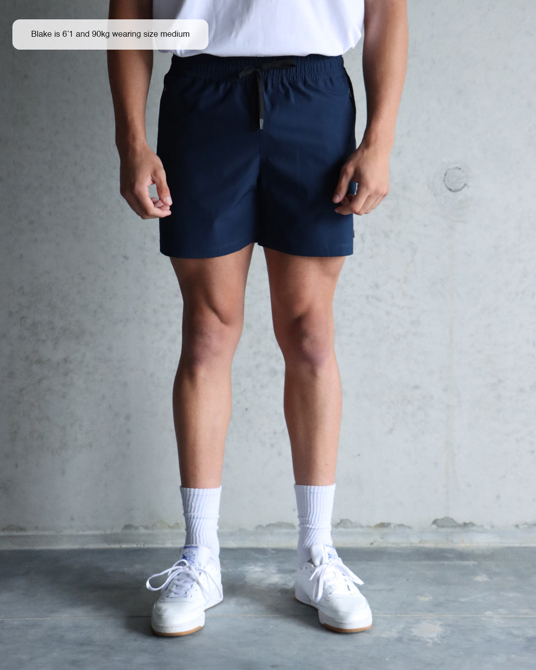 5" Hybrid Shorts - Navy