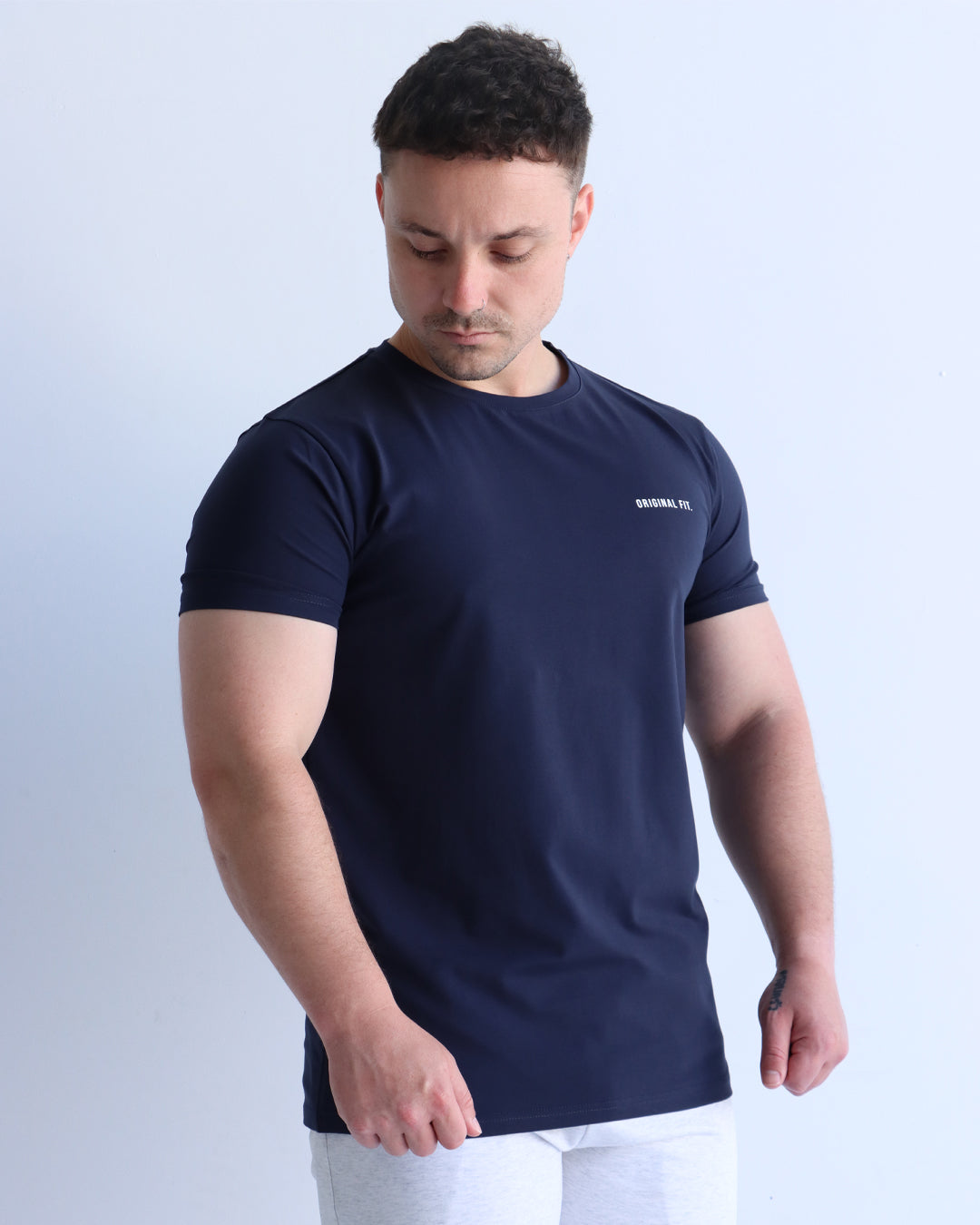 Classic Muscle Tee - Navy