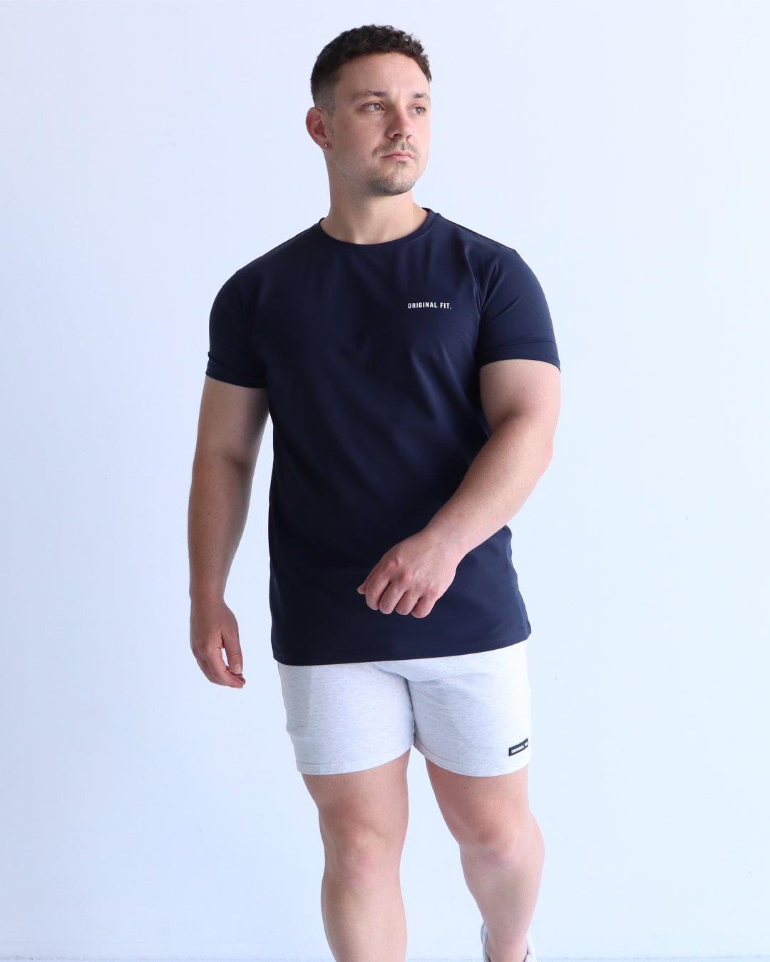 Classic Muscle Tee - Navy