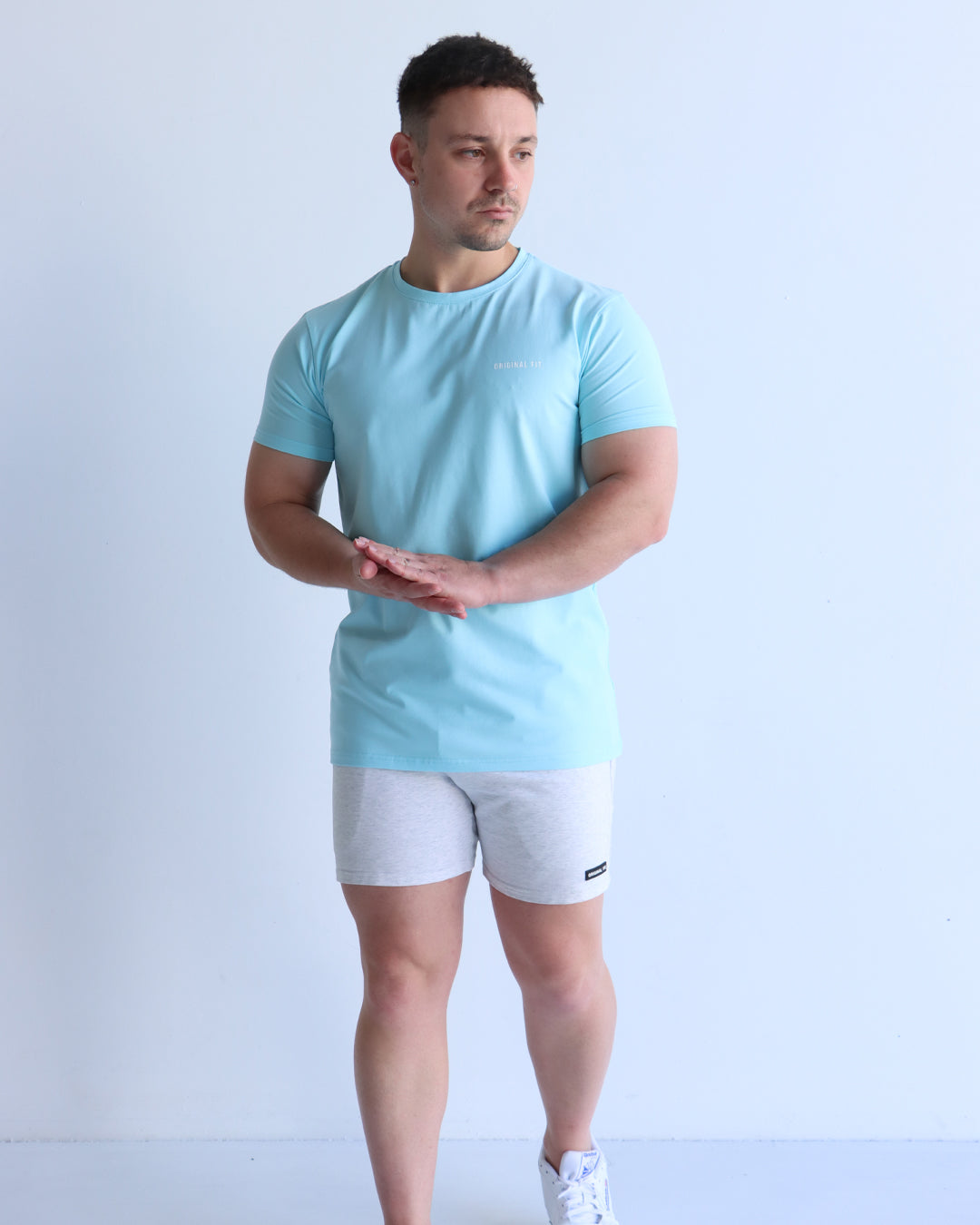 Classic Muscle Tee - Sky Blue