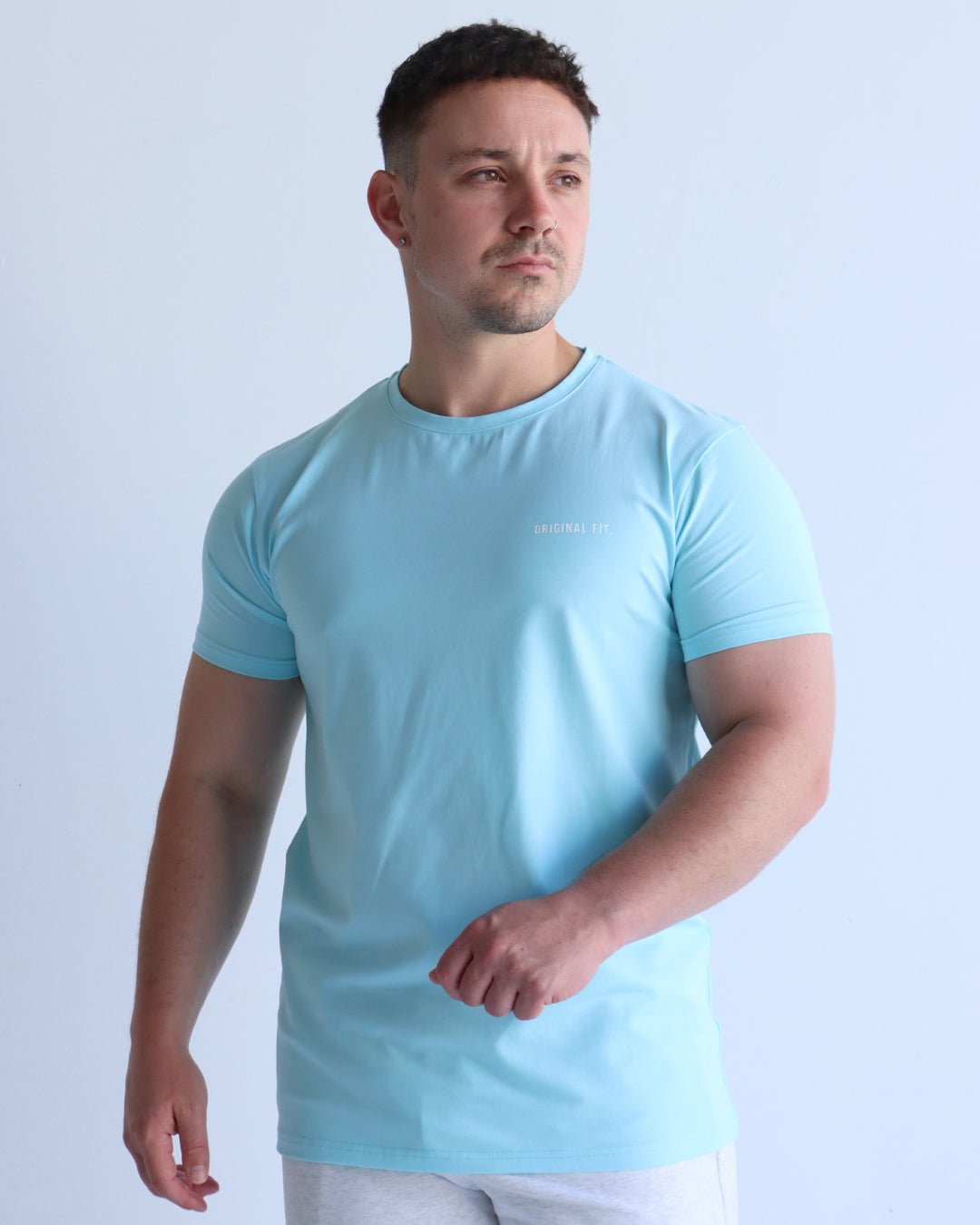 Classic Muscle Tee - Sky Blue