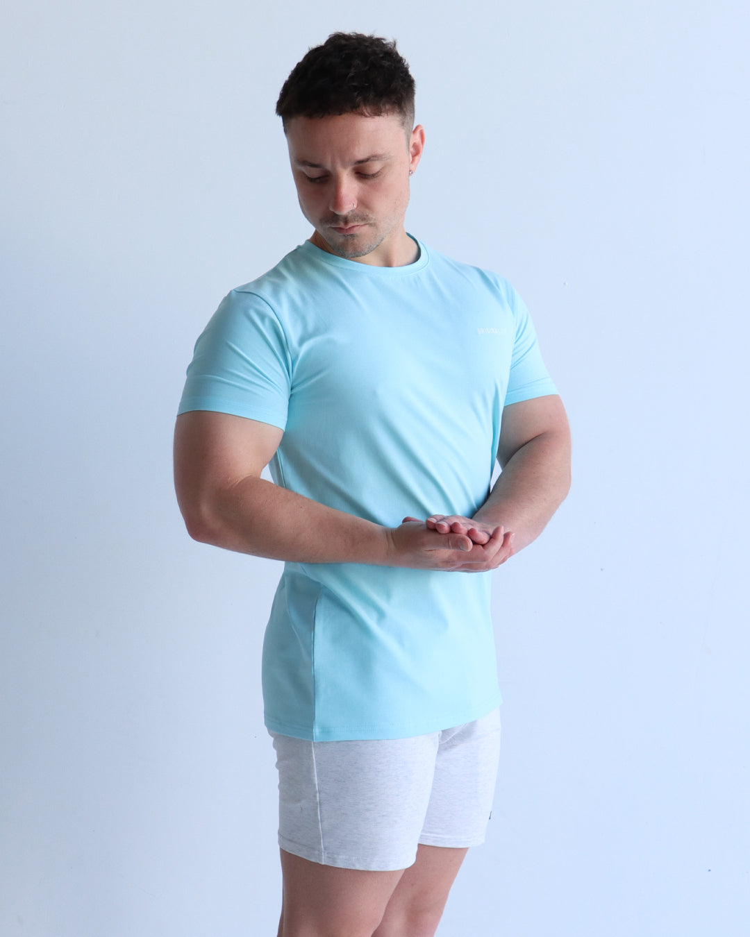 Classic Muscle Tee - Sky Blue