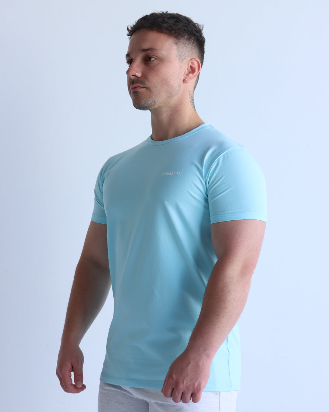 Classic Muscle Tee - Sky Blue