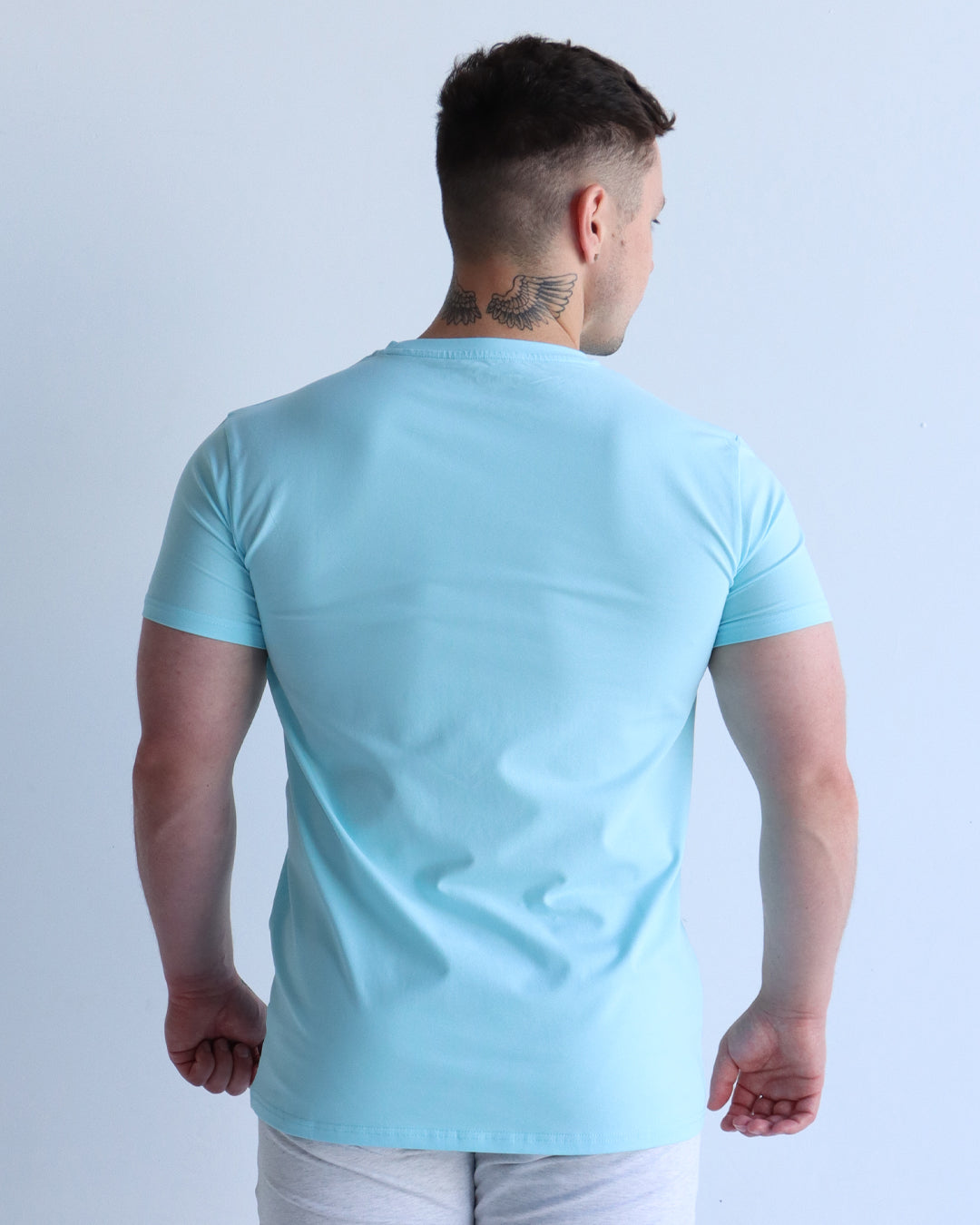 Classic Muscle Tee - Sky Blue