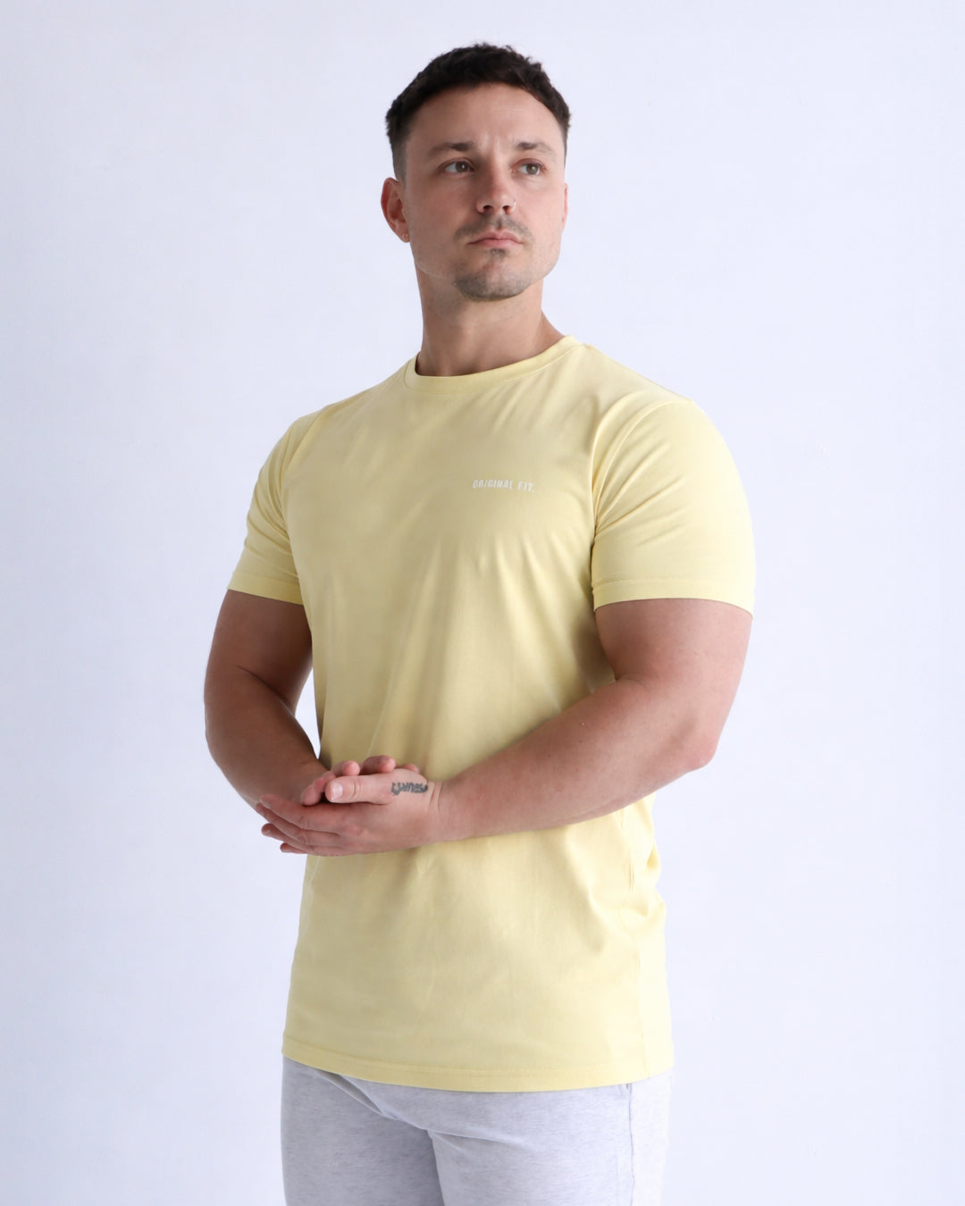 Classic Muscle Tee Lemon 03