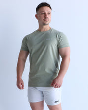 Classic Muscle Tee Sage 01