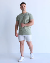Classic Muscle Tee Sage 02