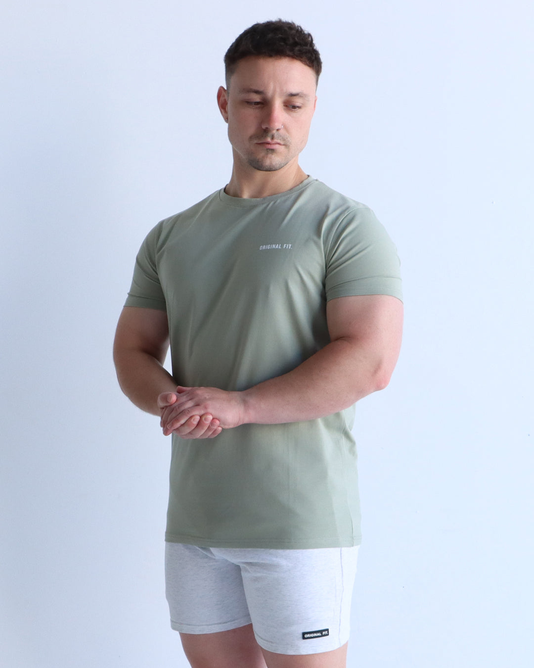 Classic Muscle Tee Sage 04