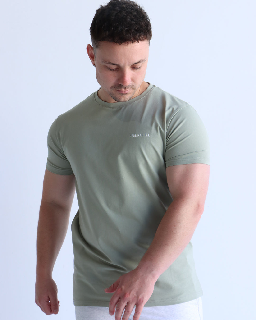 Classic Muscle Tee Sage 06
