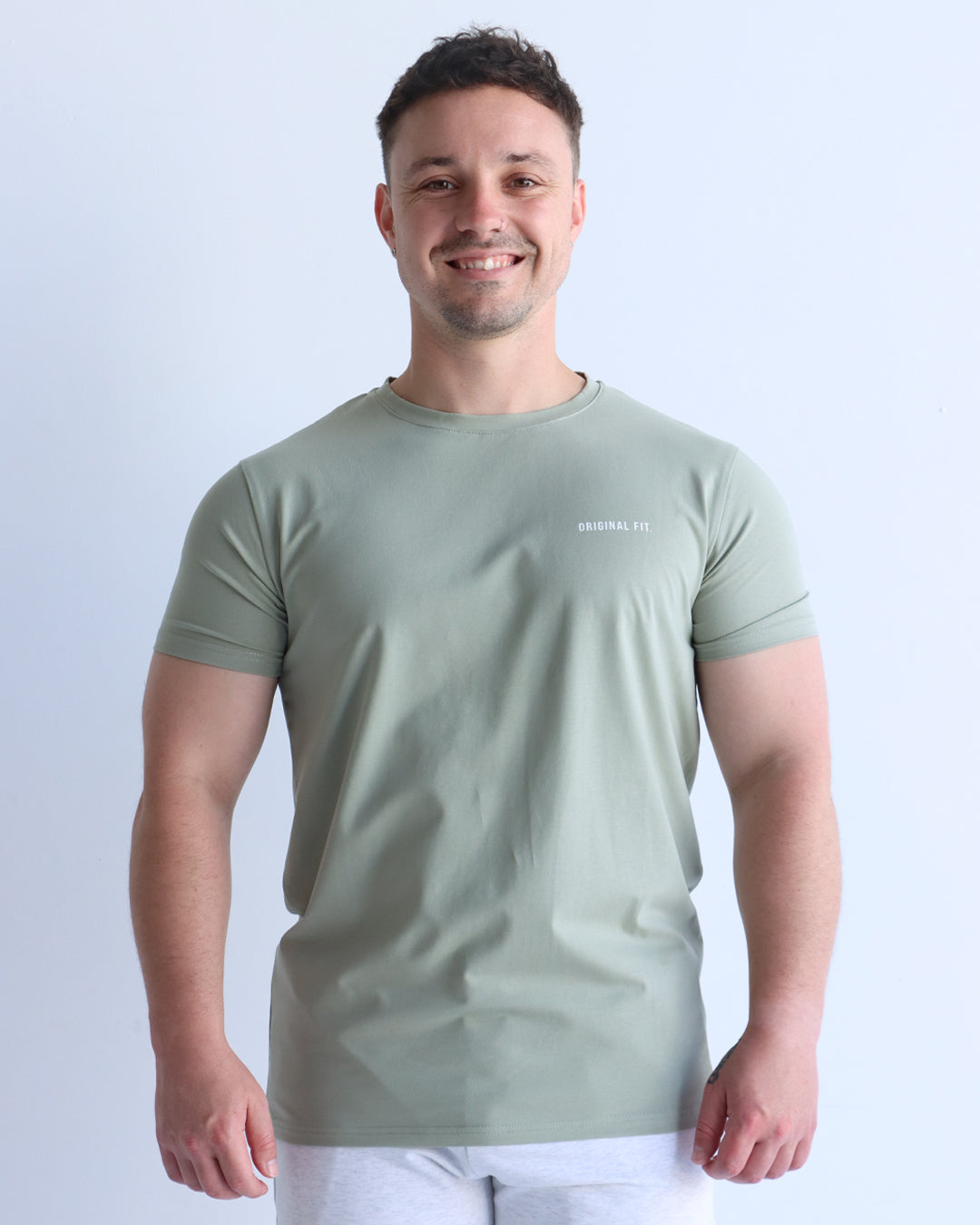 Classic Muscle Tee Sage 07