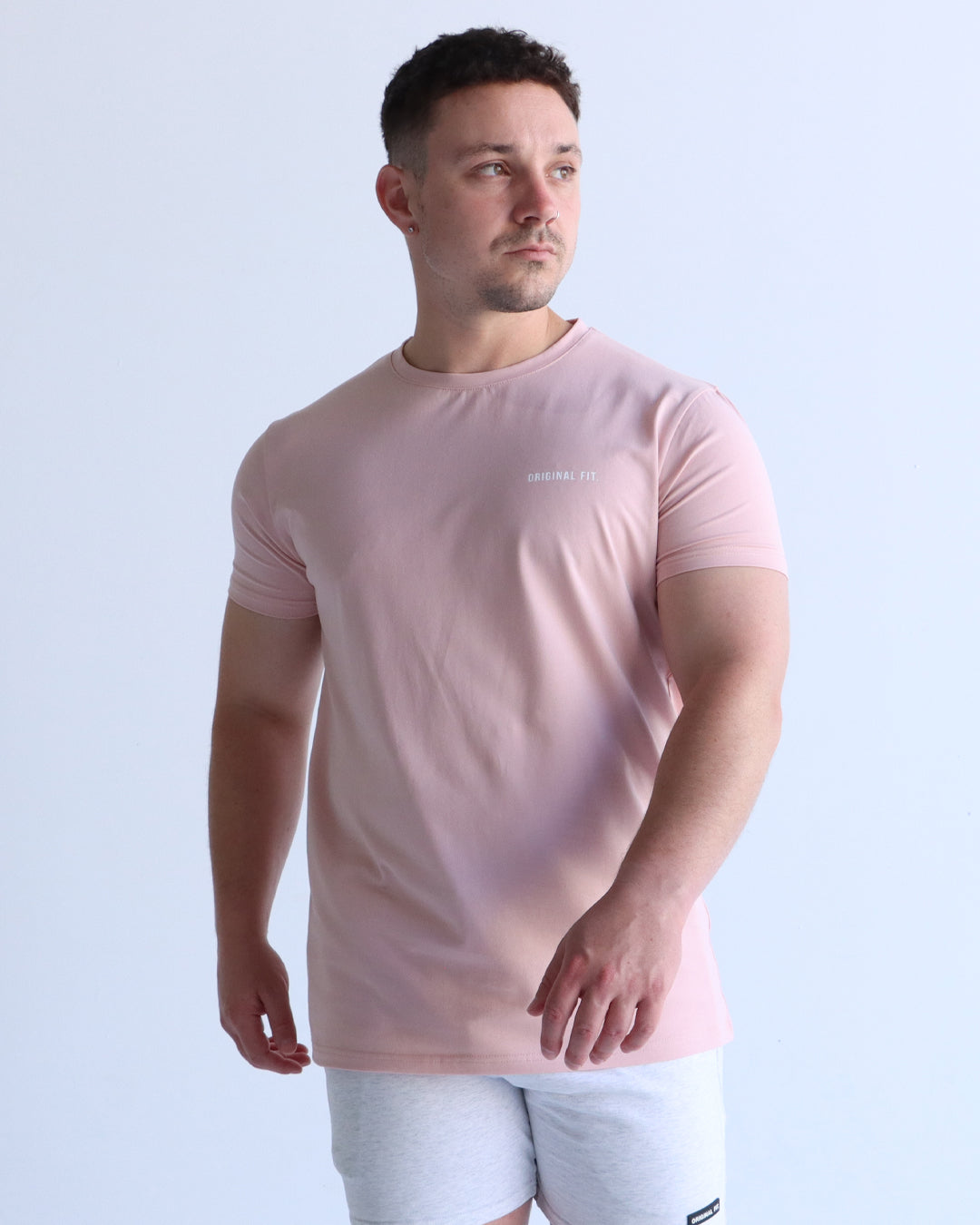Classic Muscle Tee Salmon 02