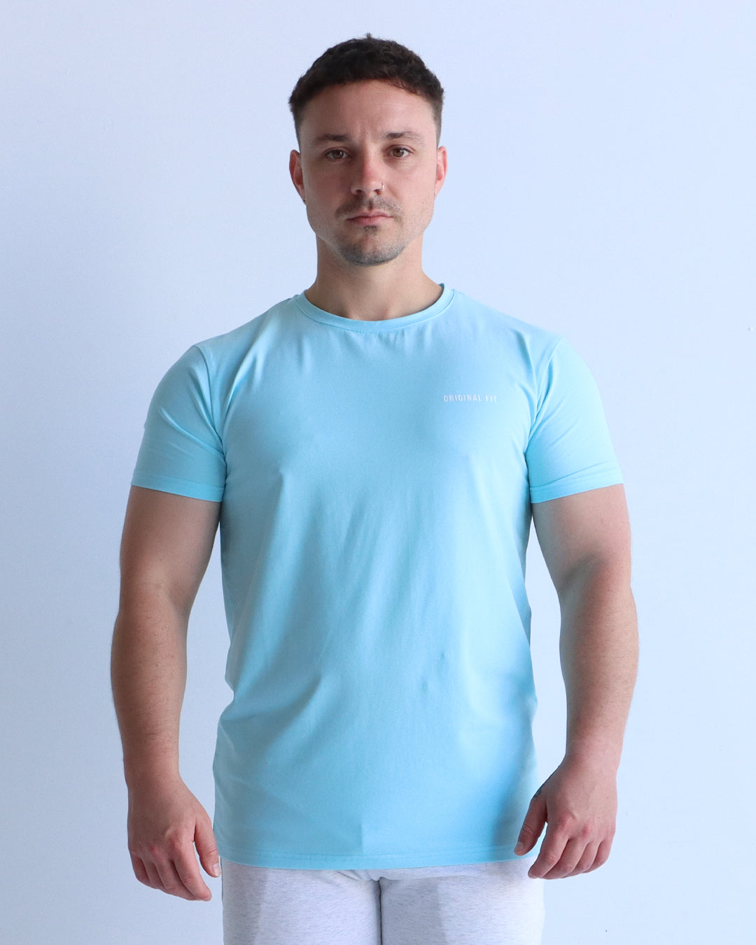 Classic Muscle Tee Sky Blue 07