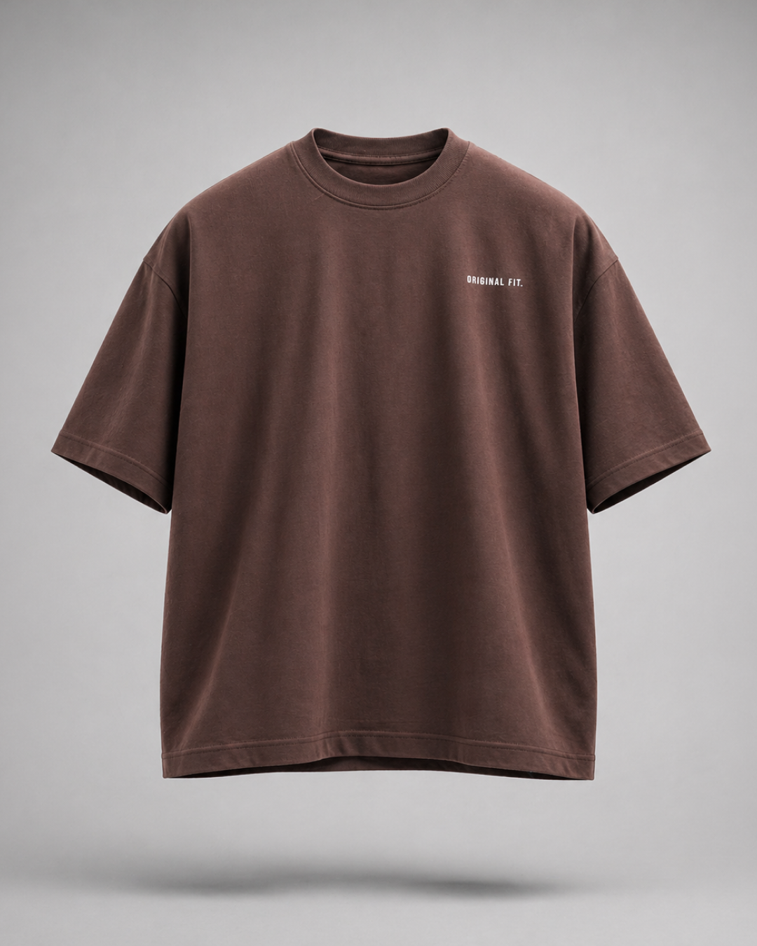 Core Oversized Tee – Brown 05