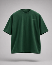 Core Oversized Tee – Forest Green 02