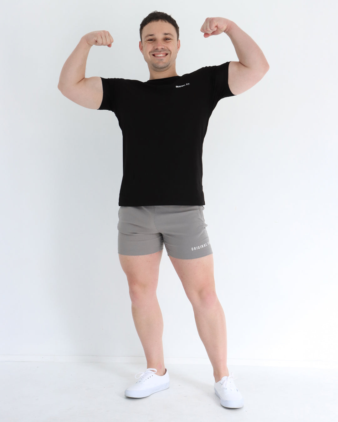 Core Shorts Light Grey 02