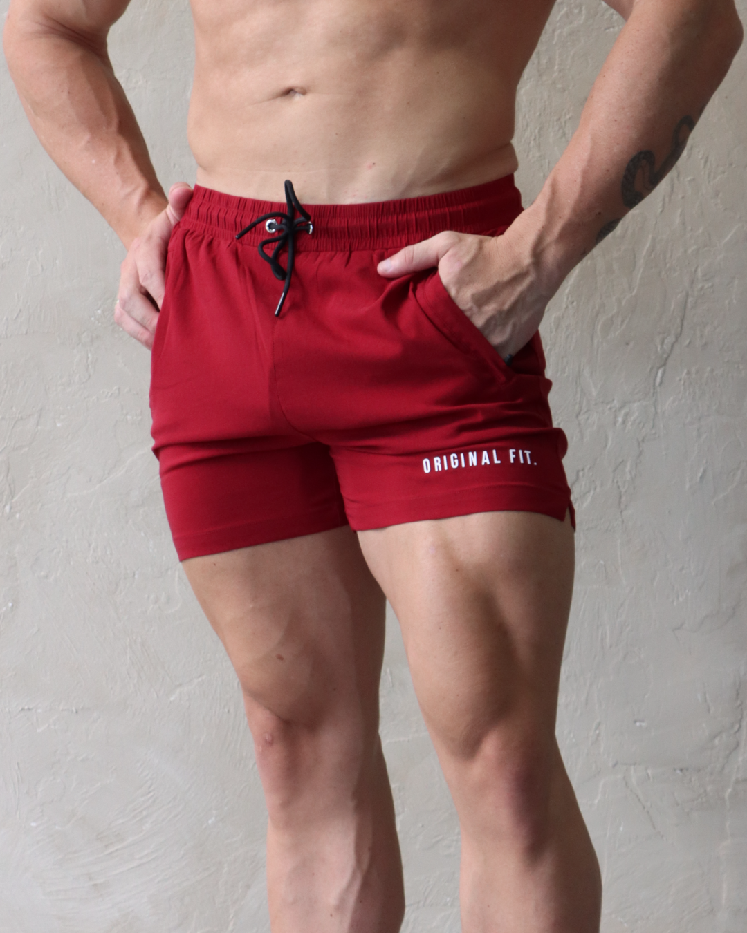 Core Shorts Red 01