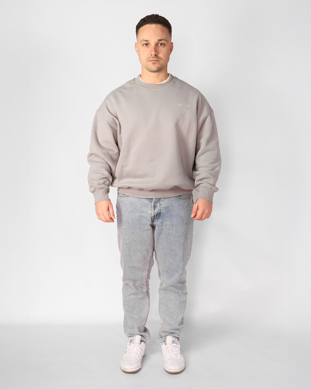 Essential Crewneck - Smoke