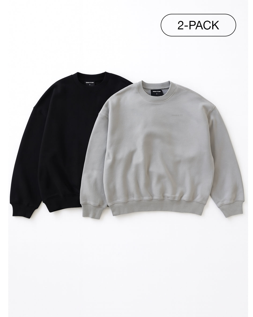 Essential Crewneck 2-Pack