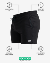 5" Base Shorts - Black