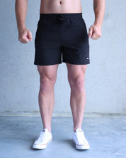 5" Hybrid Shorts - Black