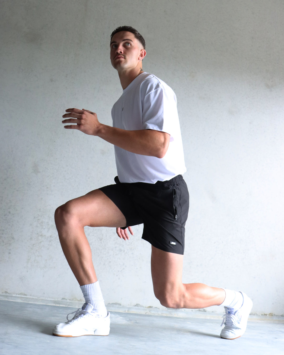 5" Hybrid Shorts - Black